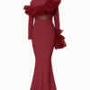 Crimson Reign Gown