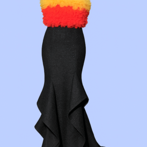 Ember Bloom Gown